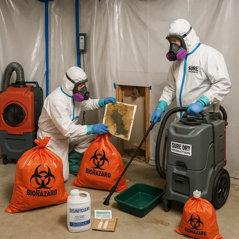 Contaminated Water Handling Protocols process in Vinton, VA