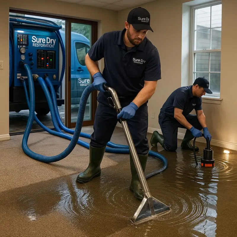 Water Extraction and Removal process in Vinton, VA